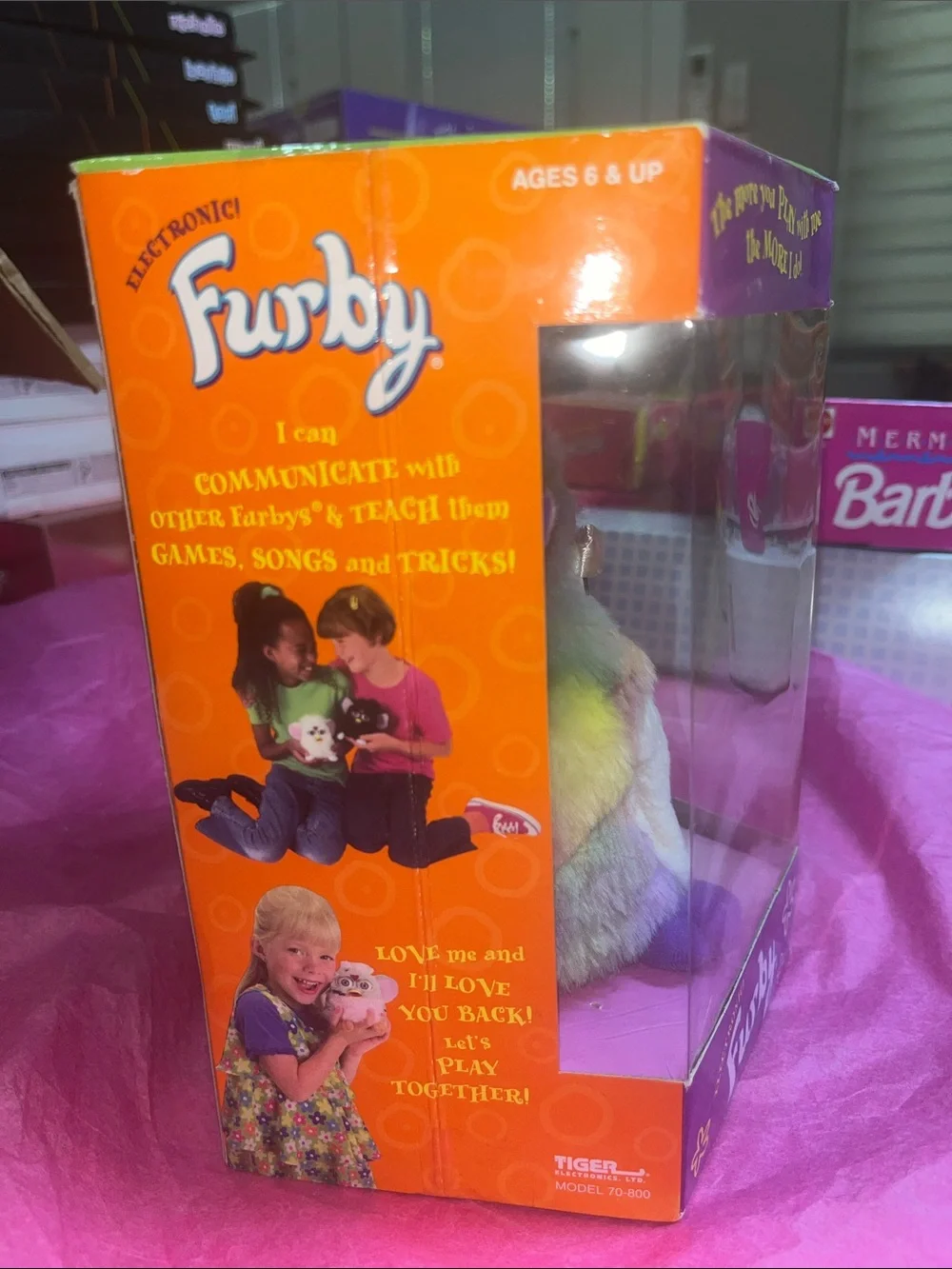 1998-1999 Spring Time Furby (Special Limited Edition, Model 70-884) NRFB